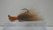 10 Pack - 3/4 oz Bucktail Jig - Cobra Jighead 2X Strong Mustad Hook (White, Pink, Chartreuse, Brown)