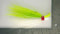 Sample Pack (2 or 4 each color) - 3/4 oz Bucktail Jig - Cobra Jighead 2X Strong Mustad Hook (White, Brown, Pink, Chartreuse)