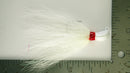 Sample Pack (2 or 4 each color) - 3/4 oz Bucktail Jig - Cobra Jighead 2X Strong Mustad Hook (White, Pink, Chartreuse)