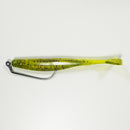 4/0 HEAVY DUTY RIGGING KIT (Qty 5) SHMINNOW (Shrimp/Minnow) 4" Soft Plastic Shrimp/Fluke (Qty 20) - WATERMELON