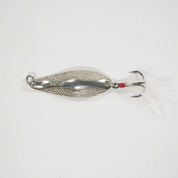 4 Pieces 2oz Casting Crocodile Spoons Fishing Trolling Lures - 4