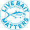 Live Bait Matters - Blue Runner 5" Round Sticker