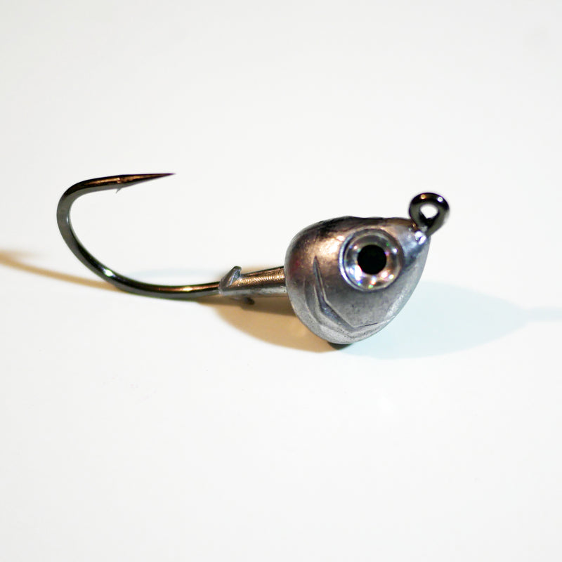 3D Molded Fish Eyes - Silver - For AATB Jigheads - 3mm to 7mm
