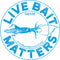 Live Bait Matters - Squid 5" Round Sticker